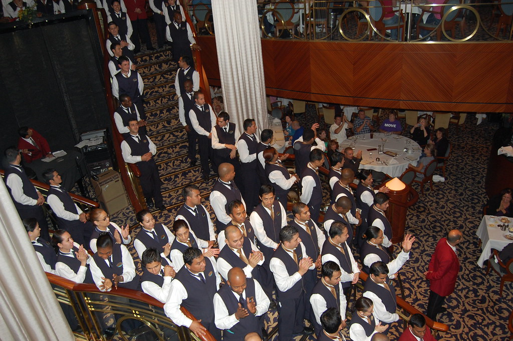 Best Cruise Lines for Honeymoon cruise staff