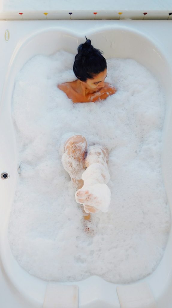 Best Cruise Lines For Elderly Travelers luxurious bubble bath